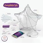 Dan&Darci 3D Light Up String Art Kit for Kids - Star Lantern Making Kits w/ 20 LEDs - Kid Gifts - Crafts Set for Girls and Boys Ages 8-12 - Gift for Age 8, 9, 10, 11, 12 Year Old Girl
