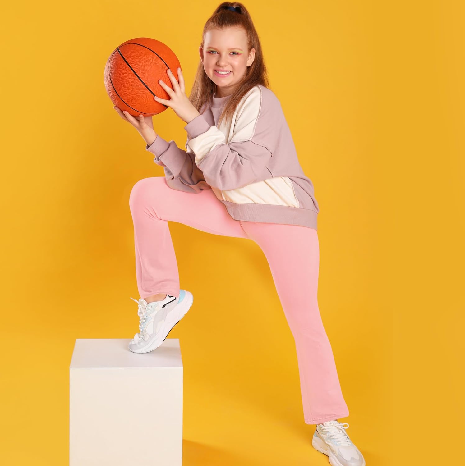 FEQO Calça legging feminina flare de algodão para meninas 5-14 anos em promoção! Veja a oferta e mais achadinhos de Meninas 6 Hoje é o melhor dia para comprar FEQO Calça legging feminina flare de algodão para meninas 5-14 anos com aquele preço maroto! Promoção! Aproveite a oferta! 6