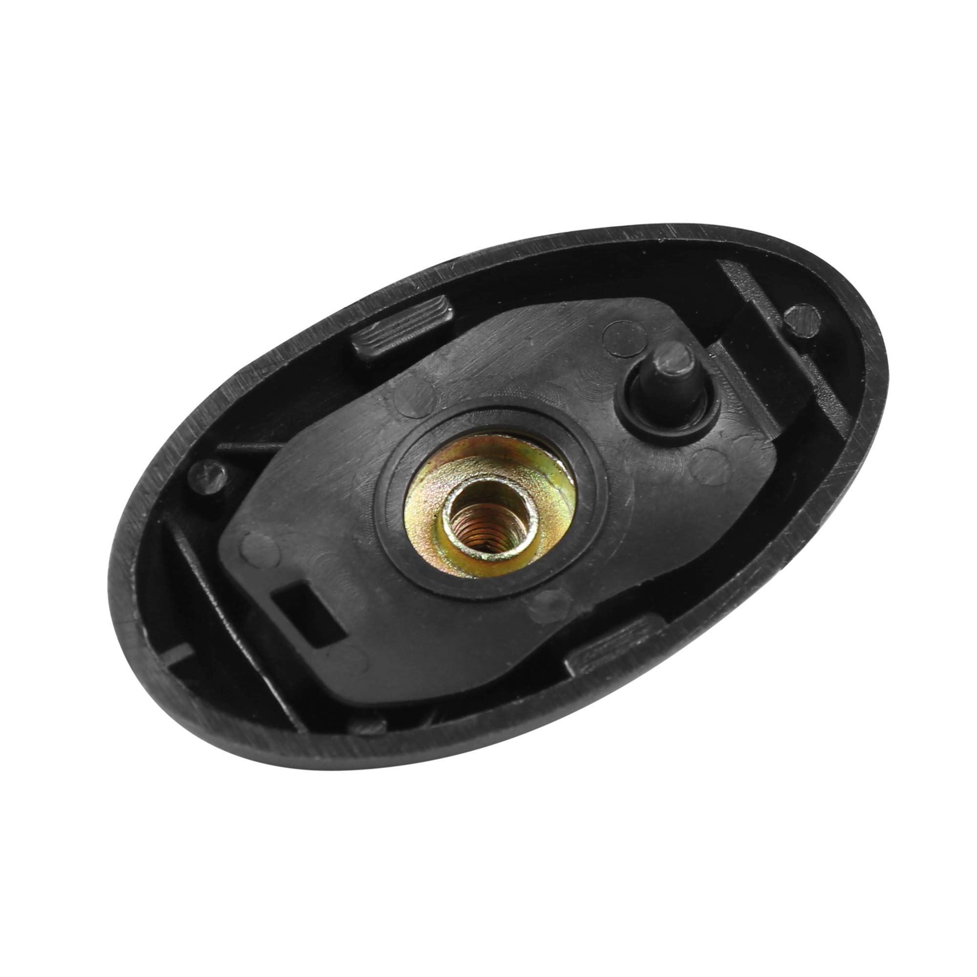 X AUTOHAUX Samochód AM FM Antena masztowa czarna dla 98-11 dla Ford focus