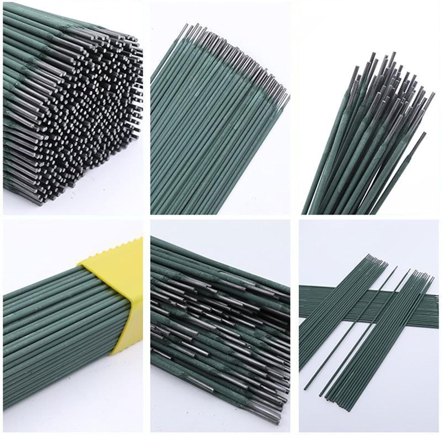 Welding Rod Electrodes 3X300Mm Green for Thin, 100pcs with box