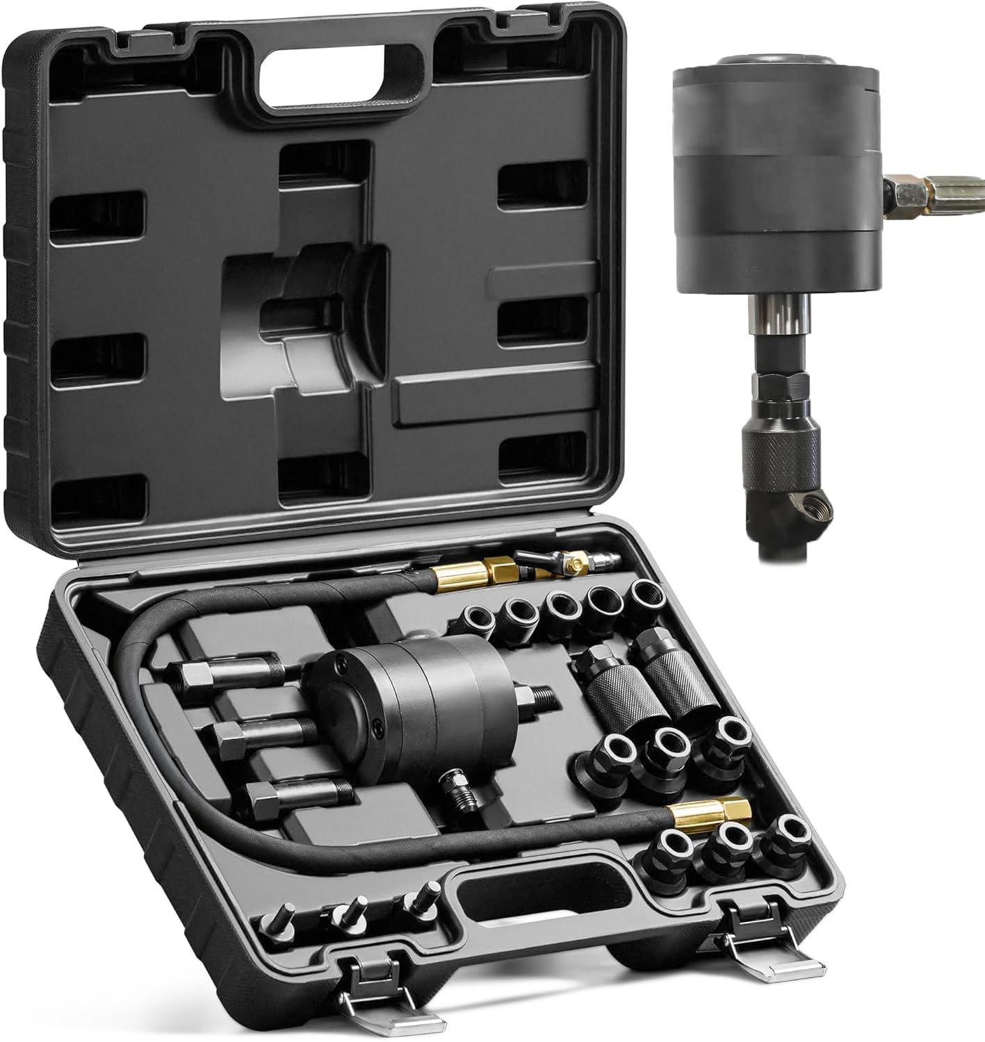 JOMAFA Extractor de inyector neumático Extractor de inyectores Diesel con Adaptador