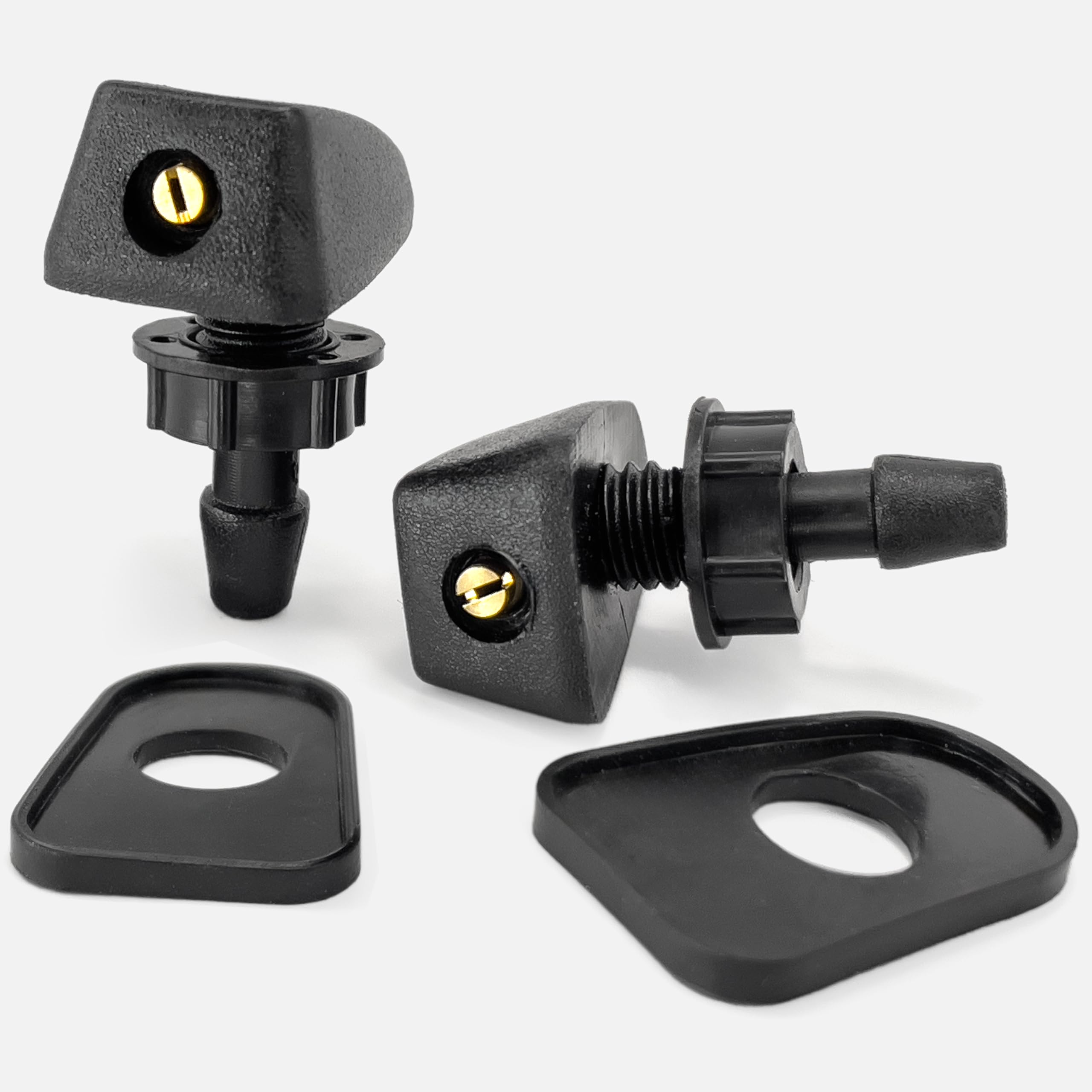 Click&Fit Universal Windshield Washer Nozzle Set - 2-Pack