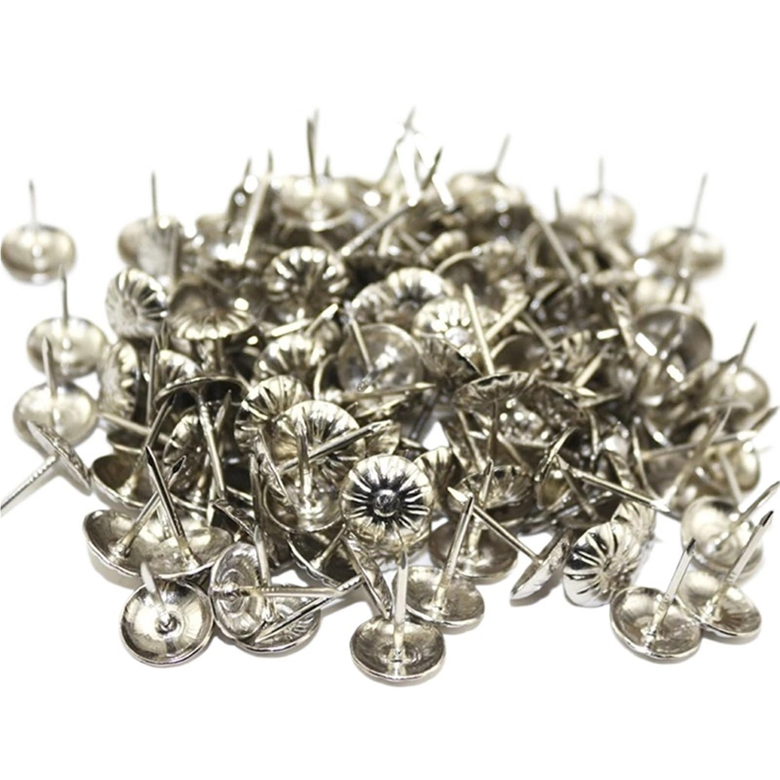 500Pcs Antique Brass Upholstery Tacks for Furniture, Sofa, Door Decoration