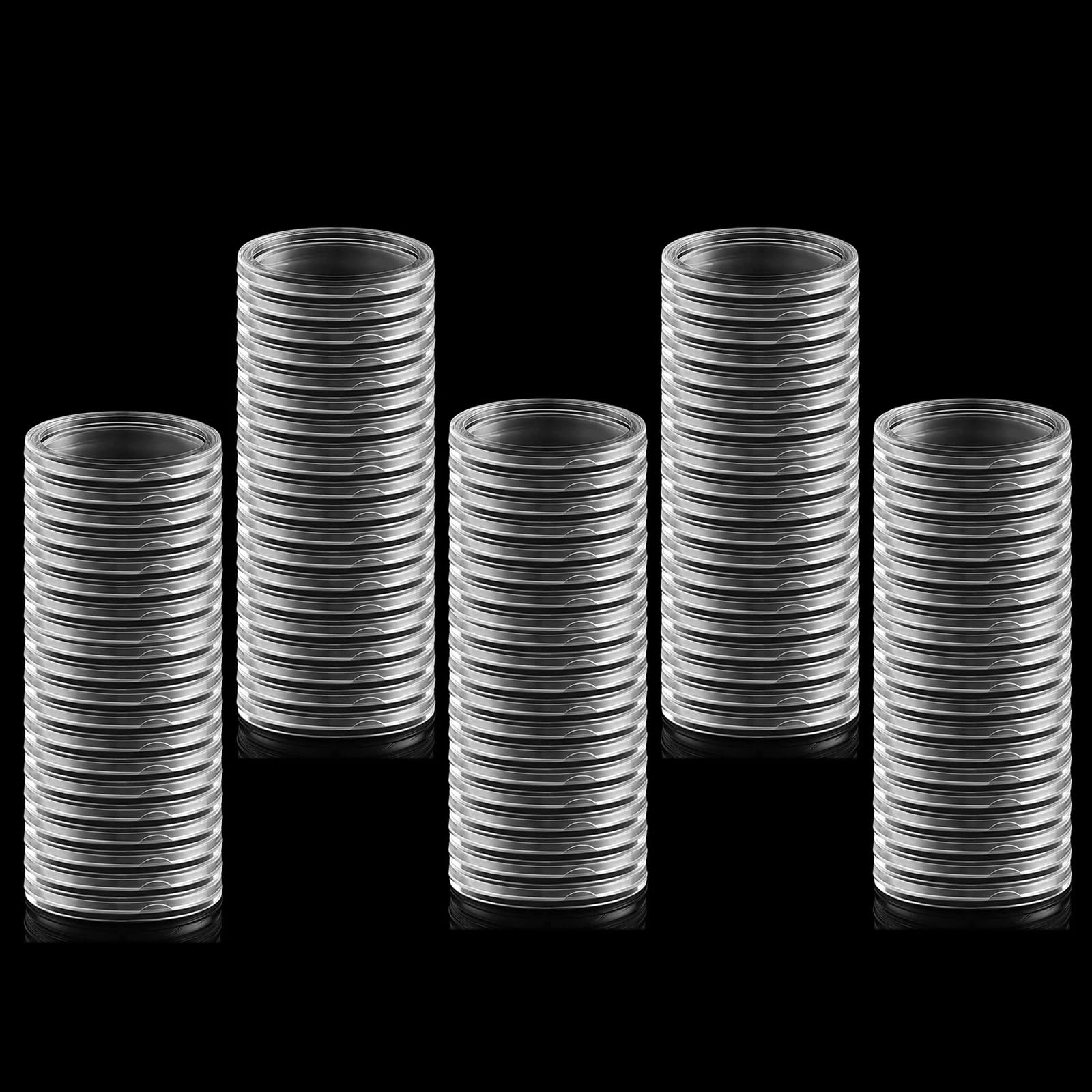 Amazon | 100 個コインカプセルホルダー 40 ミリメートルシルバードルコインケースコンテナコイン収納ボックスオーガナイザーコインコレクション供給  通販