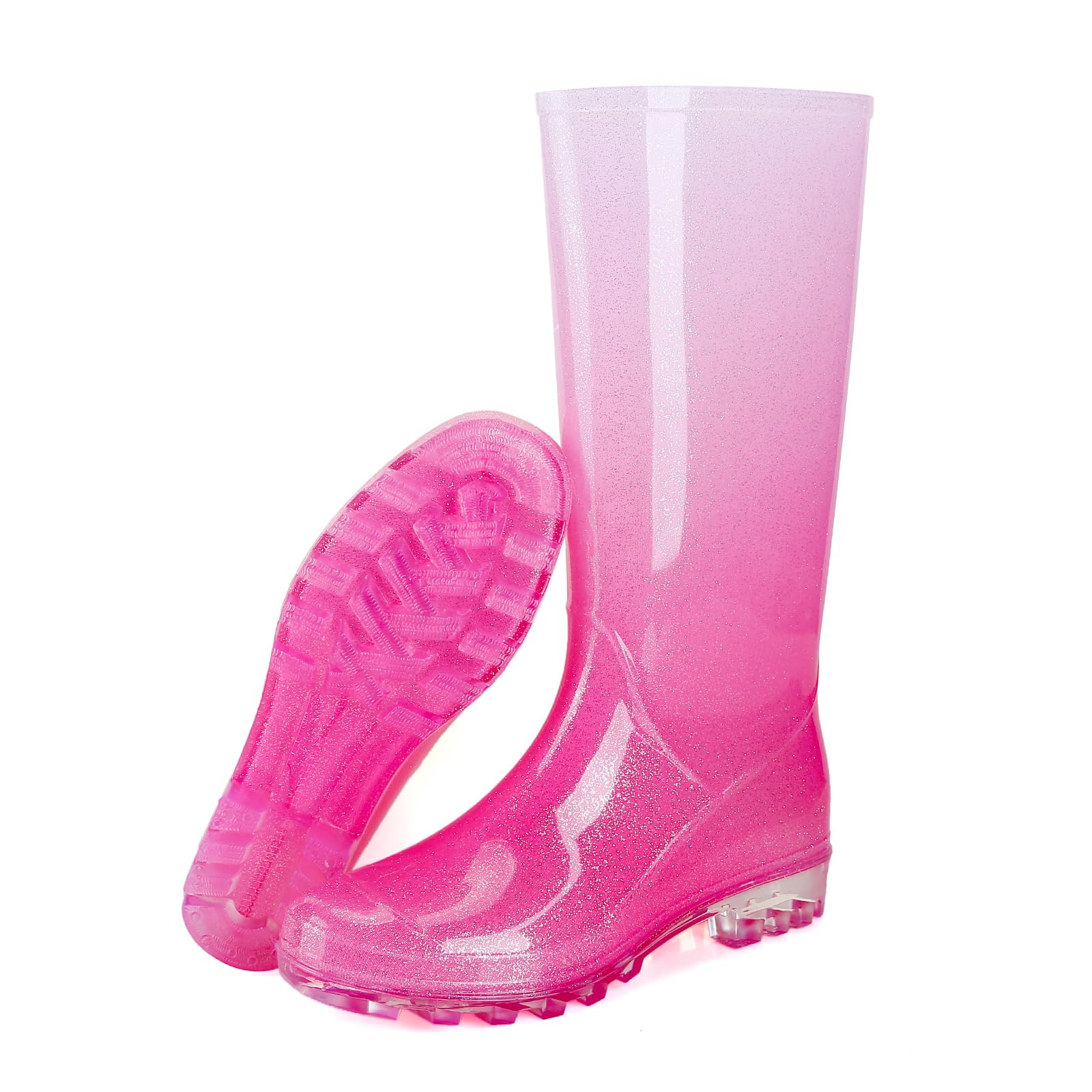 Foinledr Stivali Di Gomma Estivi Donna, Comode Leggere Stivaletti, Adulto Impermeabile Giardinaggio Scarpe