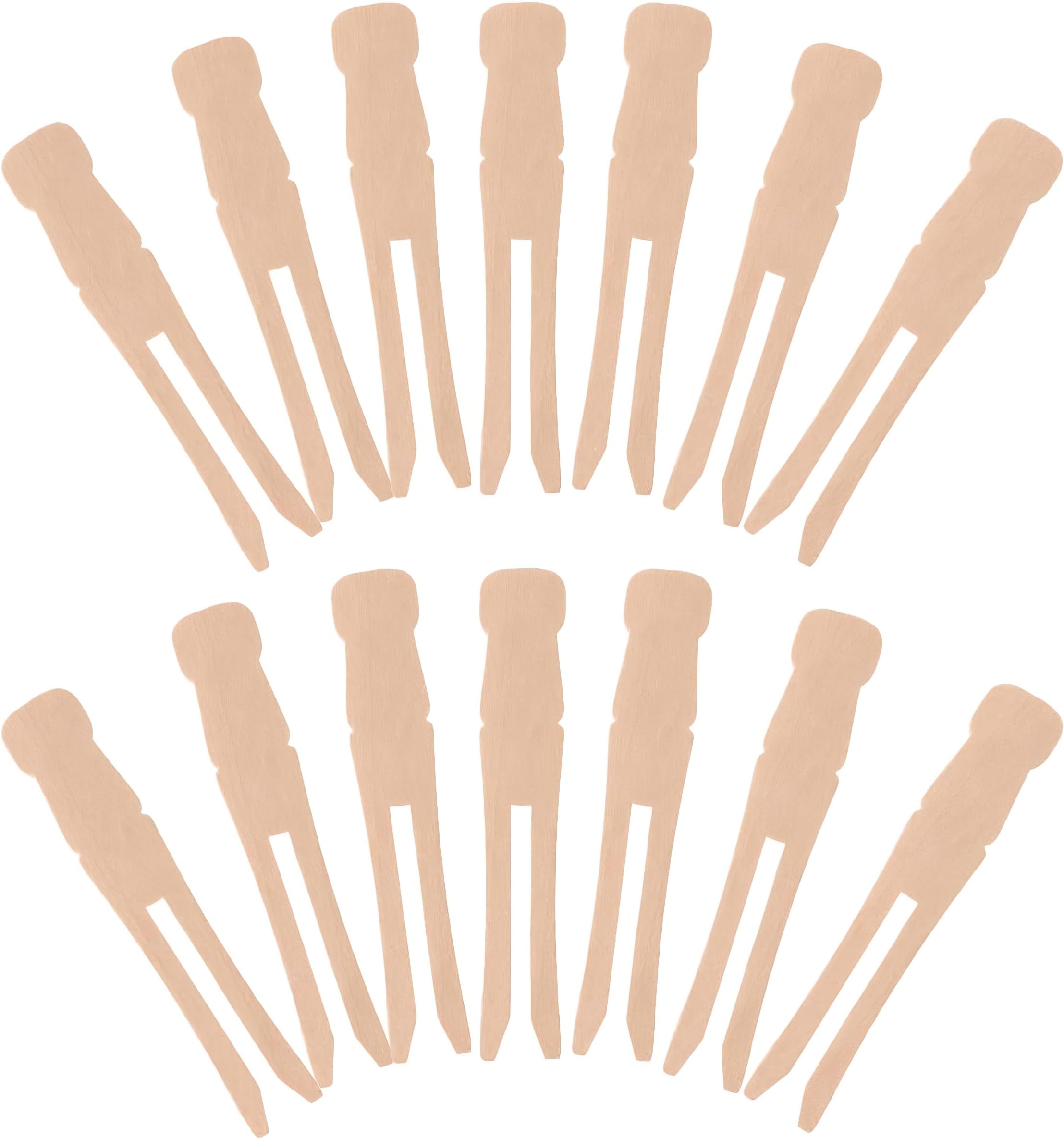 PRETYZOOM 100pcs Wooden Clothespins Quilt Clamps Sock Fixing Clips Clothesline Laundry Pegs Clothespins for Home Laundry Clothes Clips Sturdy Clothes Pin Clothesline Clothes Clamps