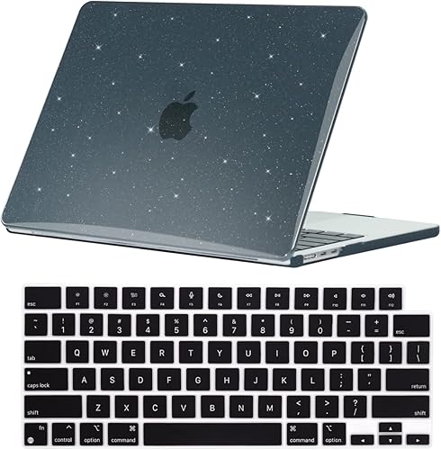 Miniatura 38 de Se7enline Compatible con MacBook Air 15 pulgadas 2025 2024 2023 estuche M4 M3 M2 para Mac Air 15.3-pulgadas Modelo A2941/A3114/A3241 Funda Oro