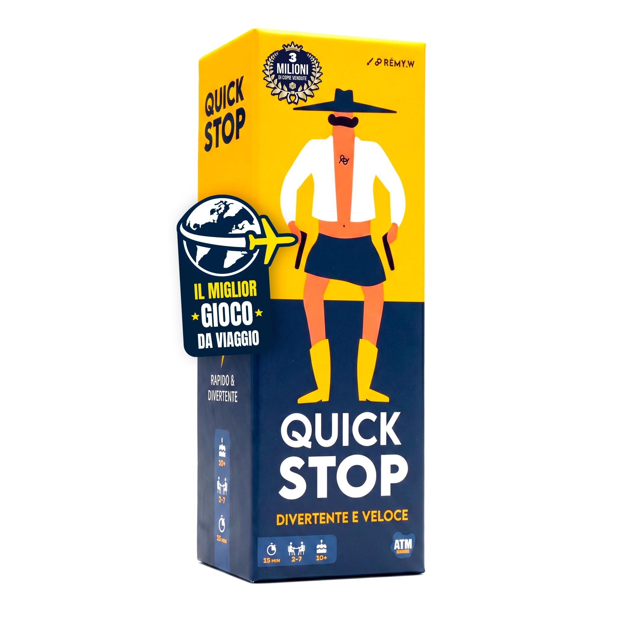 ATM Gaming QUICKSTOP - Gioco di Società per Famiglia ed Amic