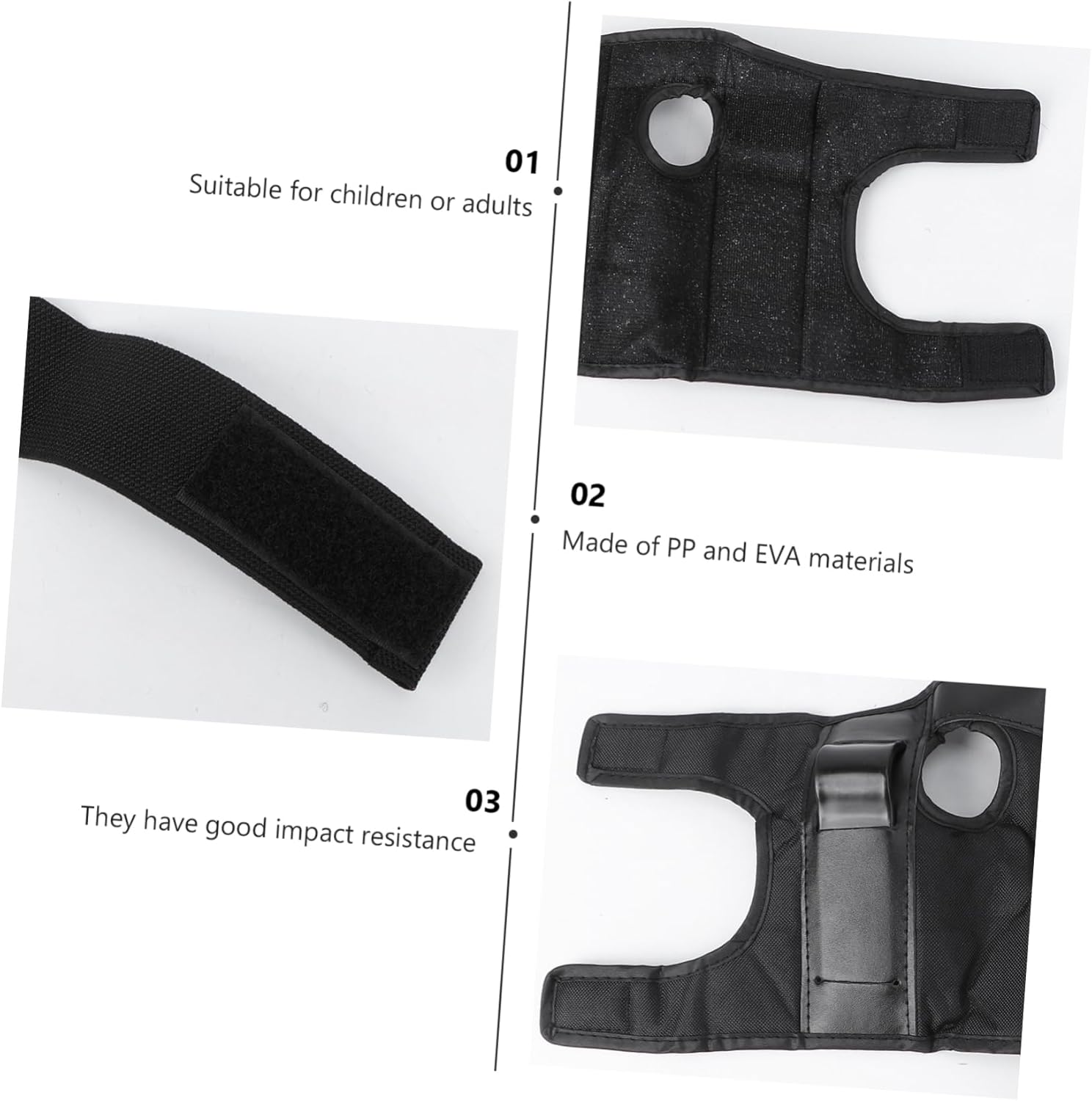 BESPORTBLE 6pcs Skating Protective Gear Set for Boy Girl and Adults Elbow Guards Wrist Guards Durable Breathable Design for Skateboarding Roller Skating Scooters