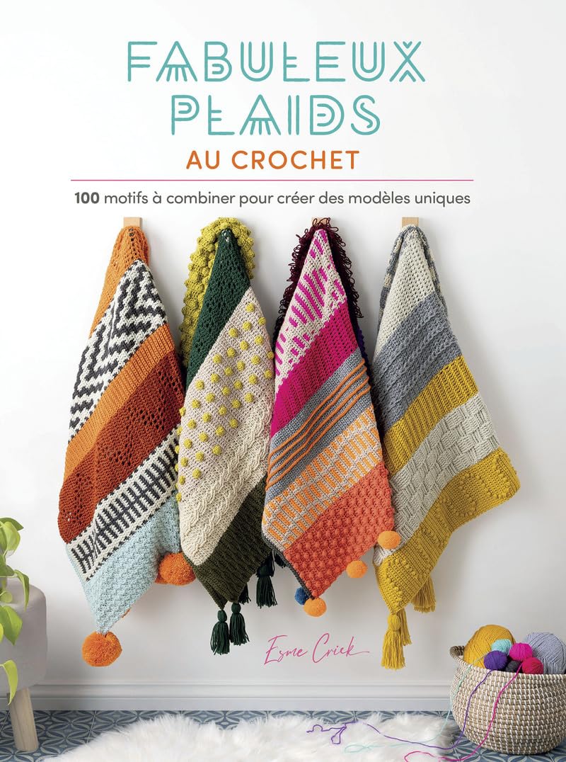 Fabuleux plaids au crochet