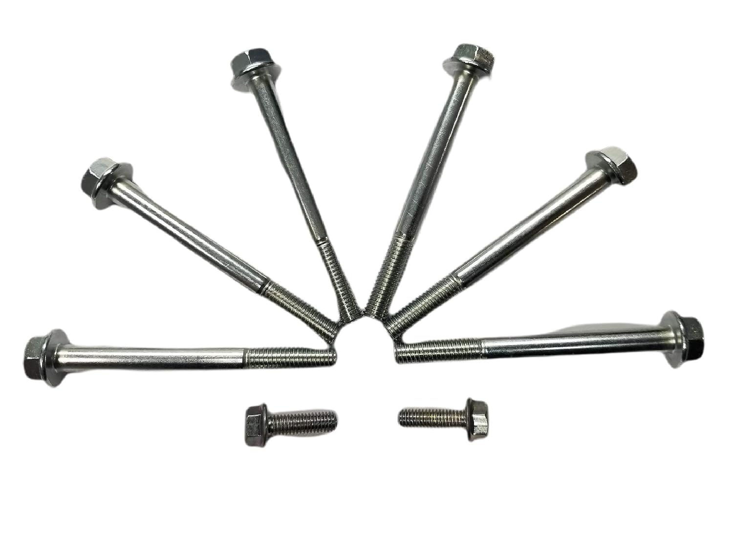 LS Water Pump Bolt Kit. Compatible with All GM Chevy 1997-2014 LS Series Engines LSX LS1 LS3 LS2 LQ4 LS6 LQ9 5.3L 6.0L 6.2L Thermostat Housing Bolts Included