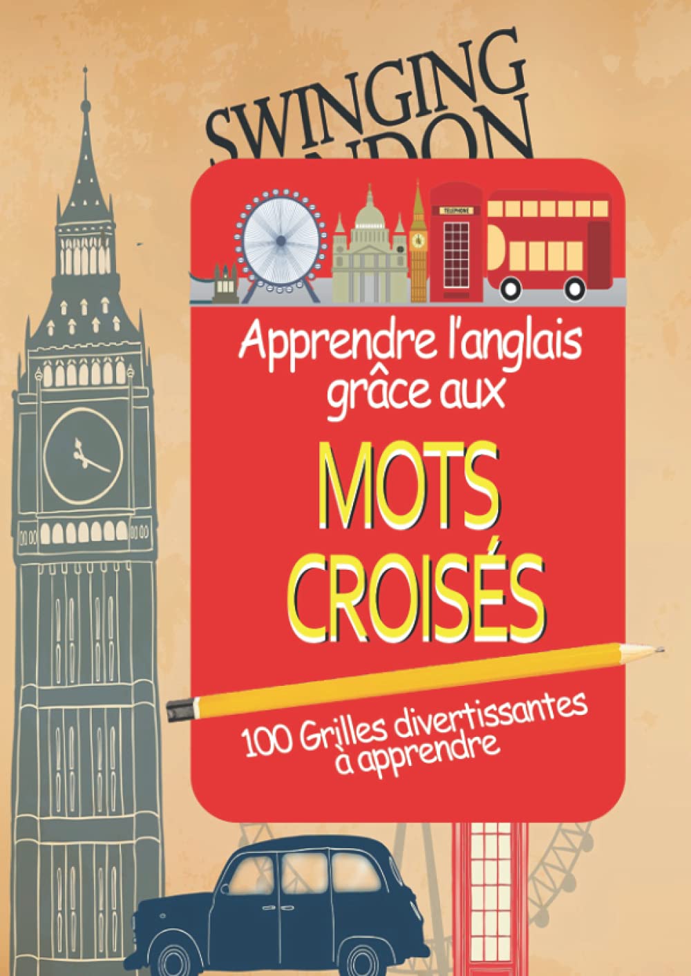 Buy Apprendre l'anglais grâce aux mots croisés Mots Croisés En Anglais Pour Enfants Livre de