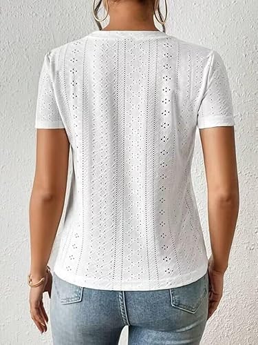 Miniatura 4 de Camiseta de verano para mujer, diseño de árbol de coco y arena, con estampado de sol, sal y arena, camiseta de manga corta para vacaciones