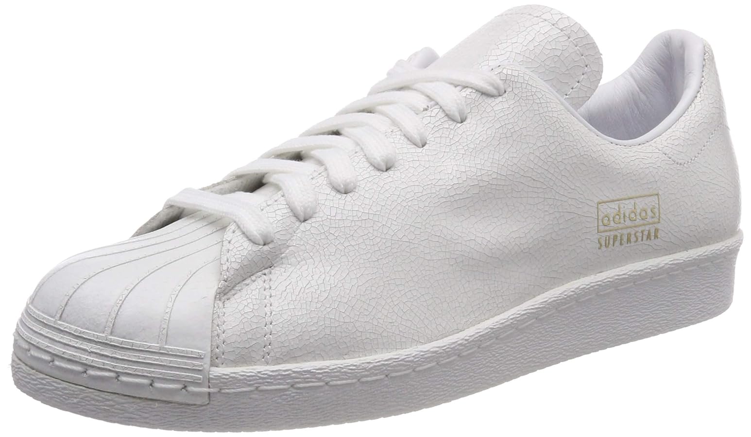 adidas Superstar 80s Clean, Men's Gymnastics Shoes, White Ftwr White Ftwr  White Gold Met, 3.5 UK (36 EU): Amazon.co.uk: Fashion