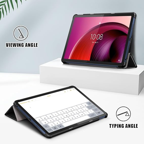 Gylint Case for Lenovo Tab M10 5G 10.6'' 2023, Black