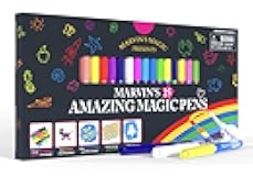 Original x 25 Amazing Marker Pens - Color Changing Magic Pen Art - Create 3D Lettering or Write Secret Messages - Includes 25 Colour Changing Pens