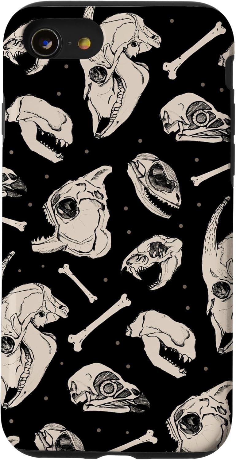 Animal Skulls And Bones Case for iPhone 13