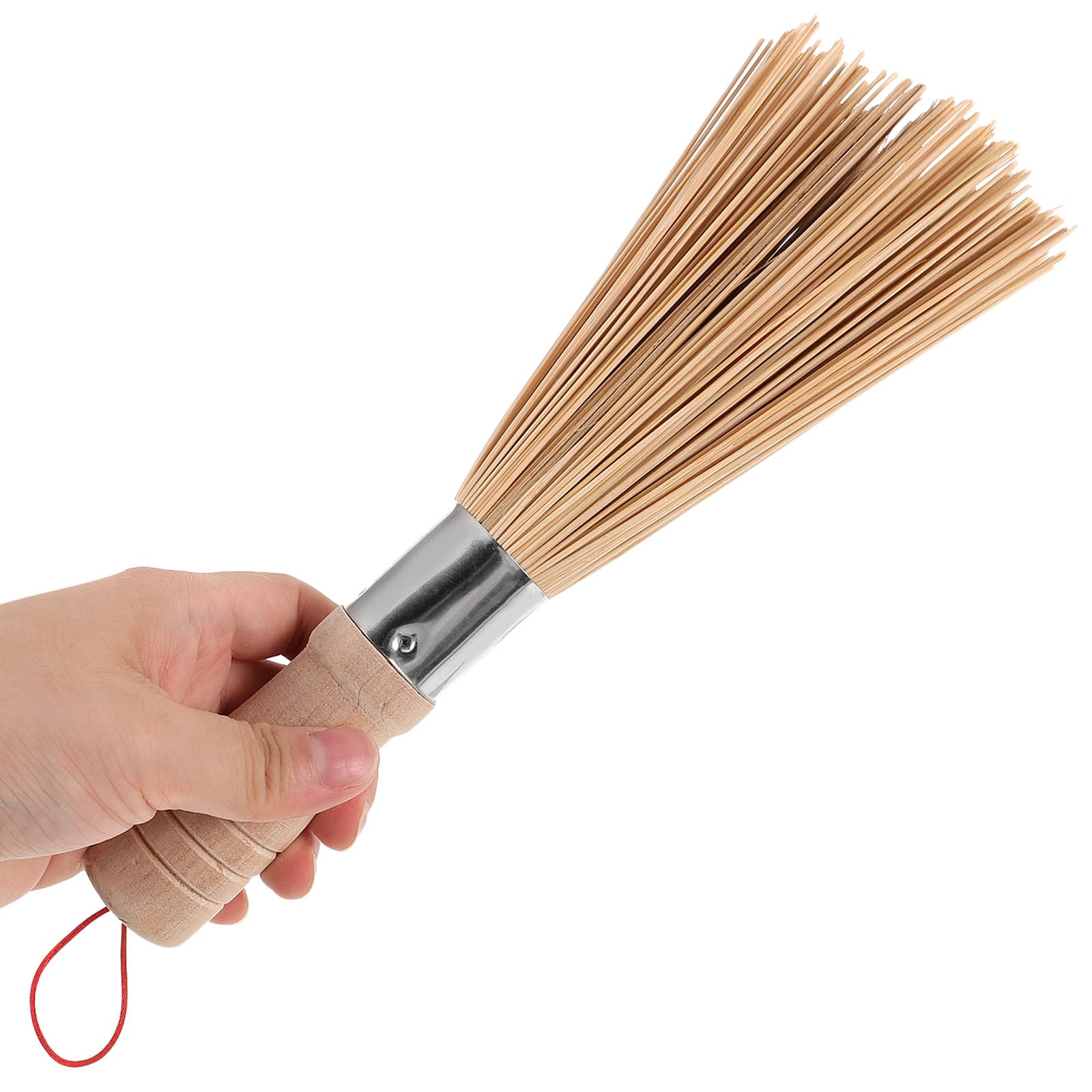 2 Spazzole Per Wok In Bambù UPKOCH - Per Pulizia Pentole, Cucina Casa E Ristorante - Foto 2