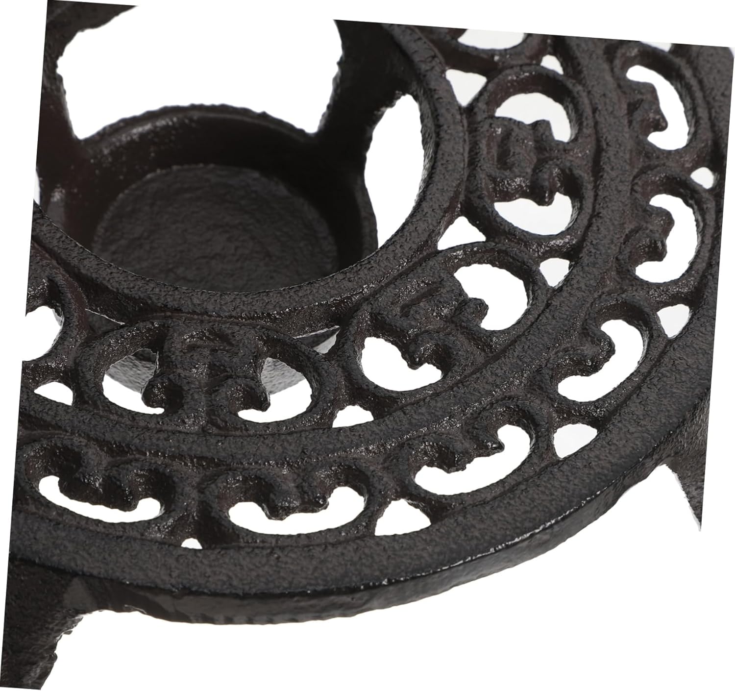 PRETYZOOM Cast Teapot Warmer Tripod Rack Decorative Candle Holder for Brewing Tea Coffee Efficient Heat Retention for Hot Drinks for Home Tea Parties