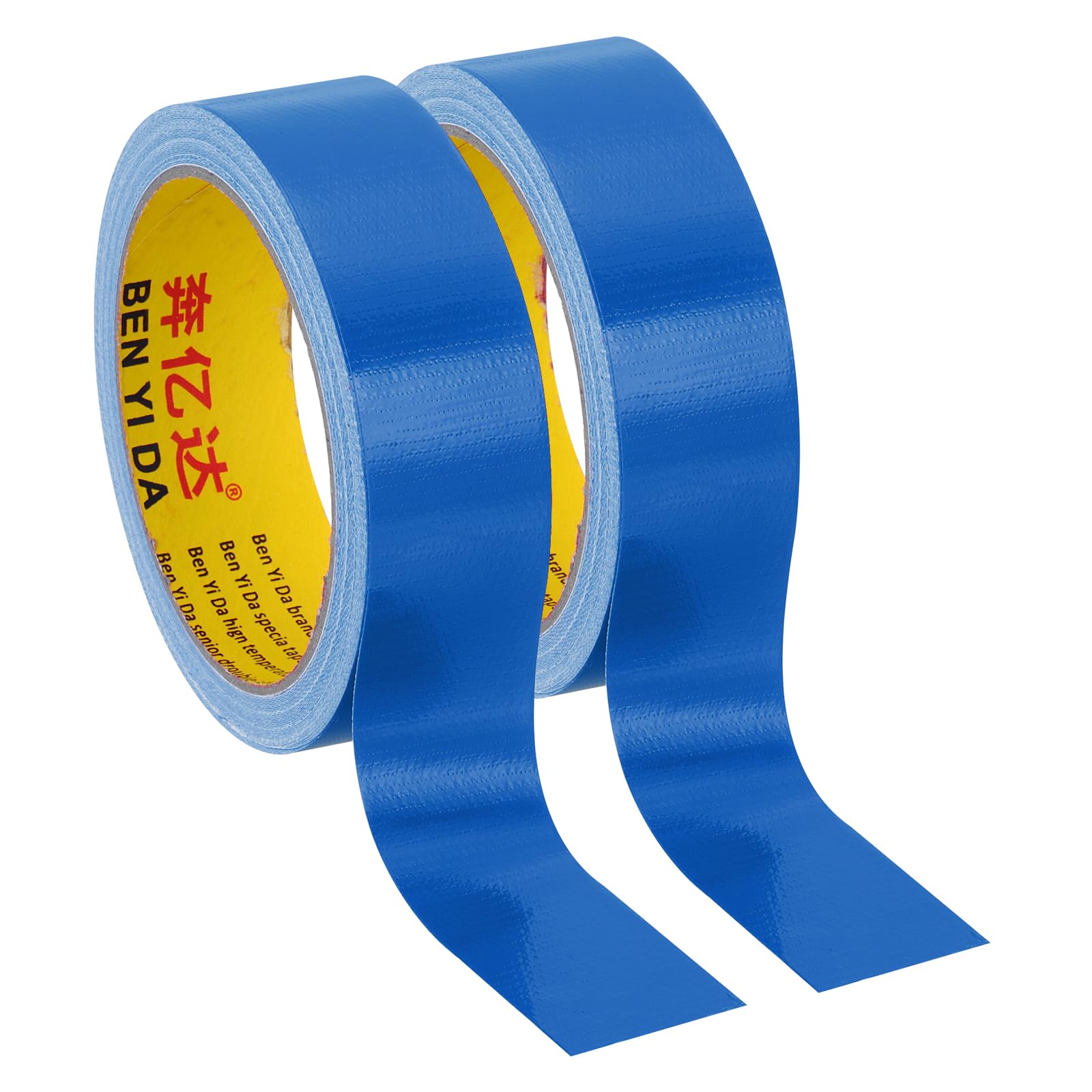 PATIKIL Nastro Per Rilegatura 1.2"x0.01" 22 Iarde Totali 2 Rotoli Nastro Di Tessuto Per Riparazione Libri Nastro Autoadesivo Per Riparare Libri Vecchi Blu
