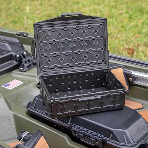 Miniatura 7 de YakAttack Sistema de caja de almacenamiento de equipo de pesca apilable TracPak  Accesorios de pesca en kayak