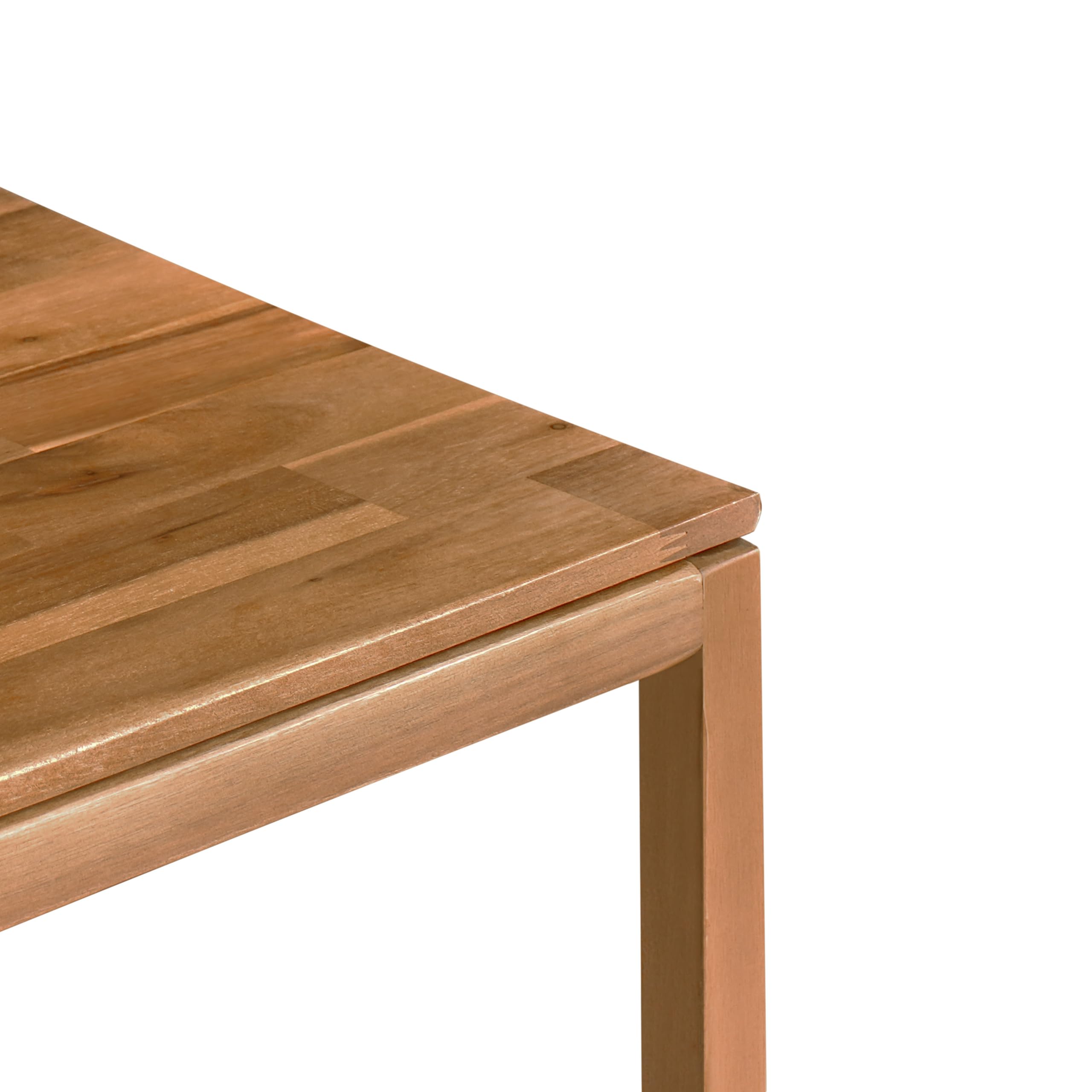 Outdoor-Kücheninsel Akazienholz braun breit 50x80x90 cm mit Regalen Venosa