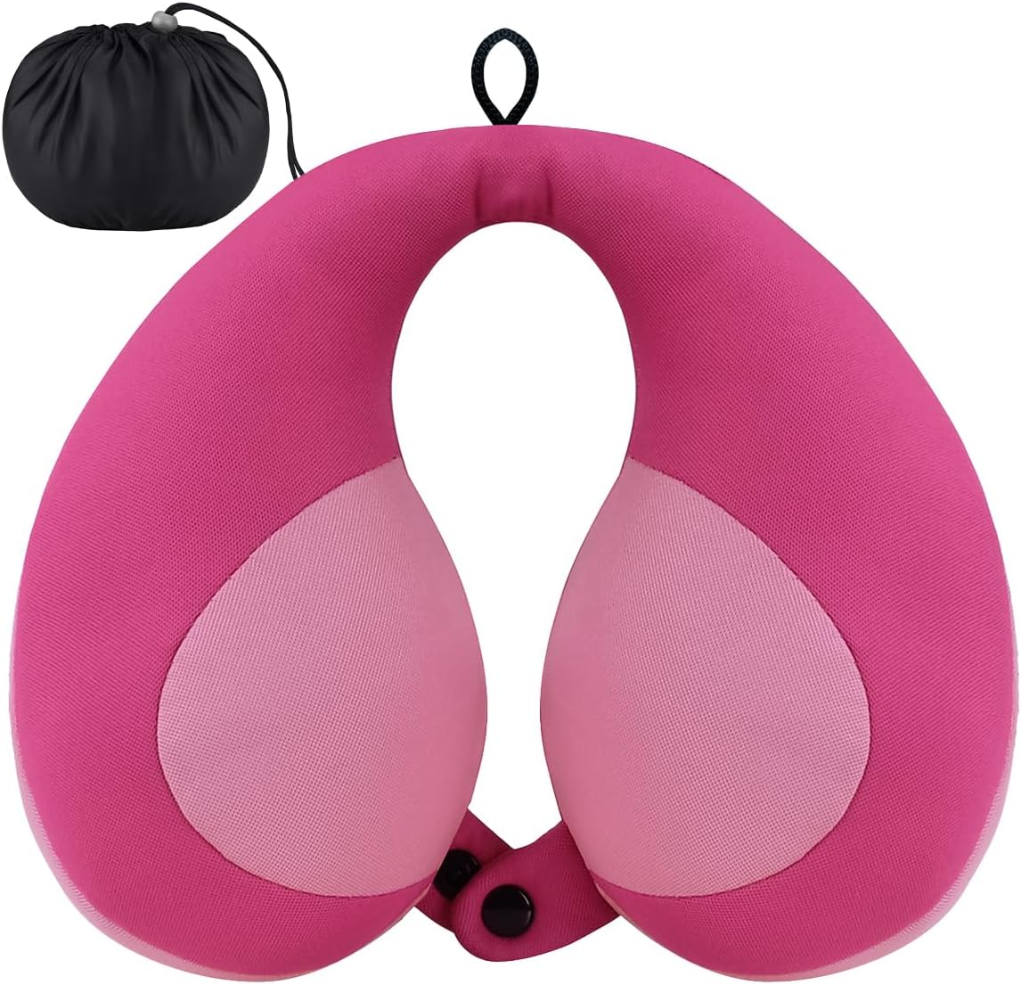 INFANZIA Kids Chin Supporting Travel Neck Pillow, Helps Support Head and Neck, Comfortably Designed for Head, Neck, and Chin Support – Gifts for Toddler/Child/Kids, Pink