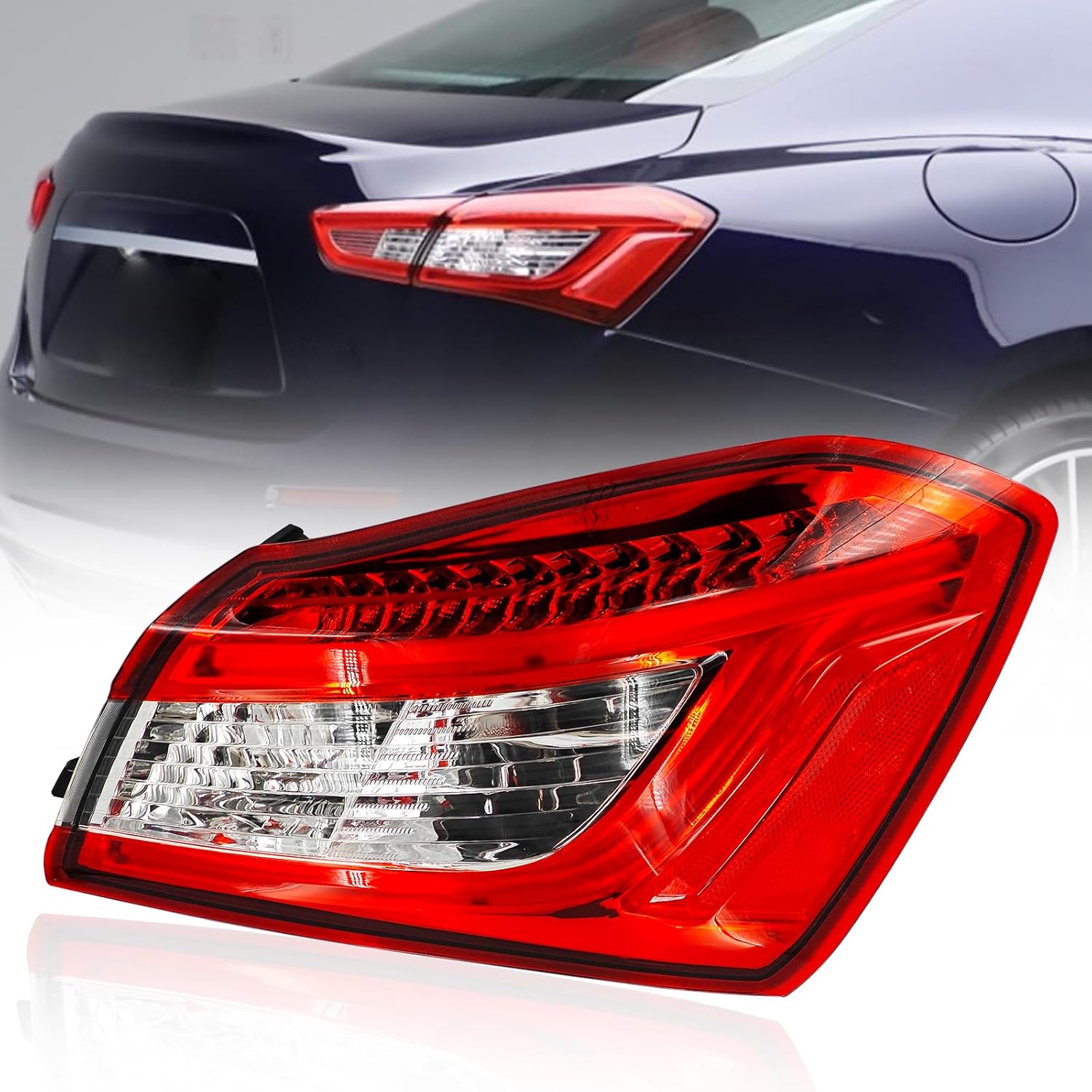 670008481 Right Passenger Side Outer Tail Light Lamp Fits For 2014 2015 2016 2017 Maserati Ghibli M157 S Q4 Diesel Base 3.0L V6 06700084810 670107148