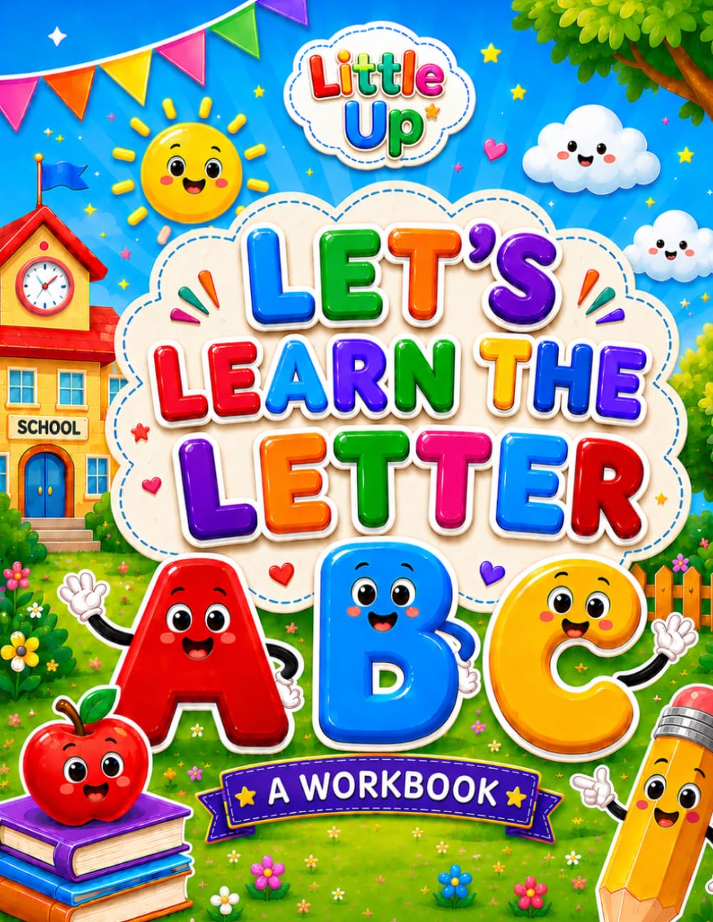 Let’s Learn the Letters: ABC Tracing Workbook for Kids: Learn to Trace, Write & Recognize Letters A to Z with Fun Activities, Coloring Pages, and Early Learning Exercises for Toddlers & Preschoolers