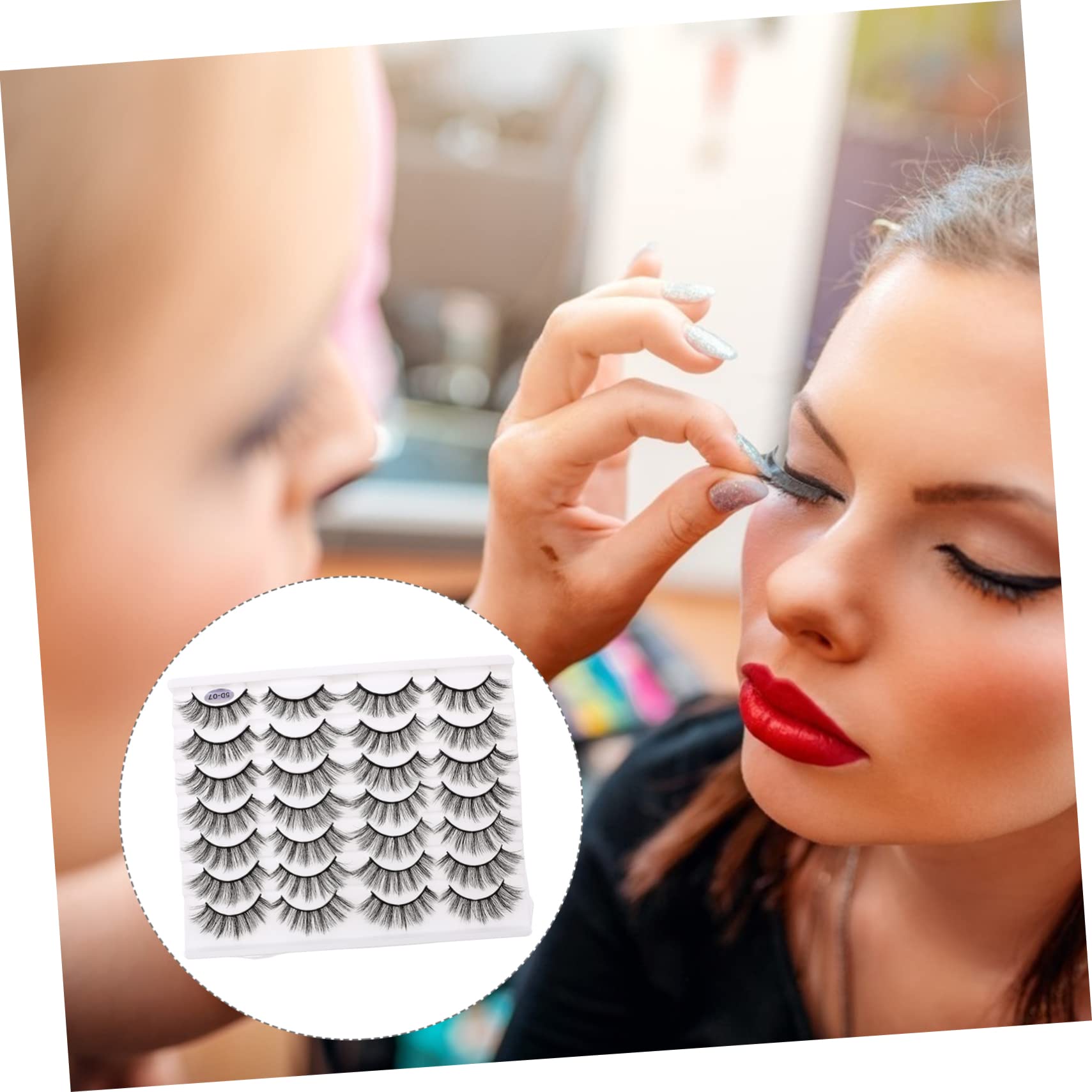 FOMIYES 5 Boxen Make-up-falsche Wimpern Natürlicher Look Falsche Wimpernhilfe Künstliche Wimpern Für Den Alltag Und Partys