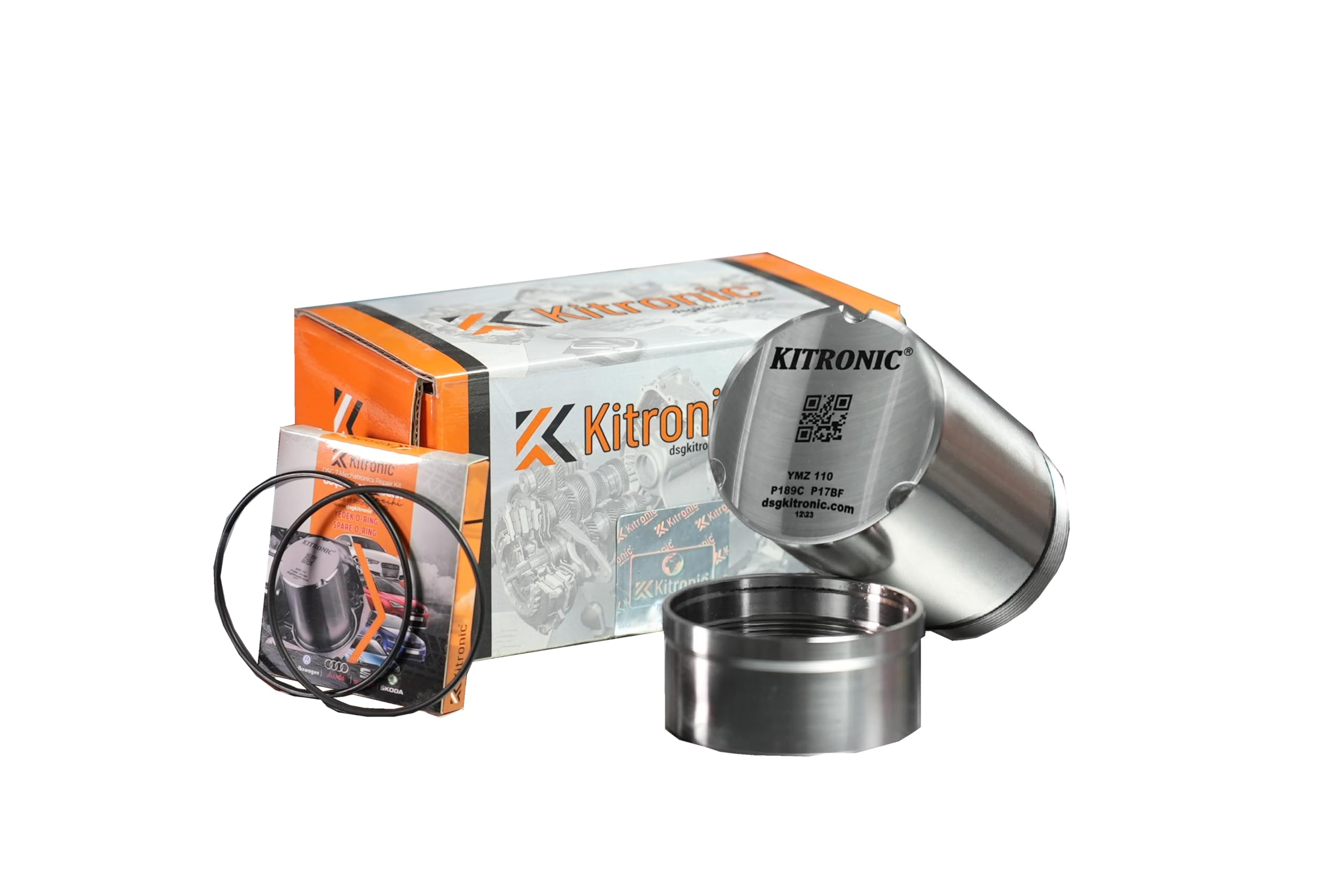 Kit de reparación de acumulador de presión DQ200 para DSG, transmisión de 7 velocidades con embrague seco 0AM compatible con VW | Sin llave de montaje
