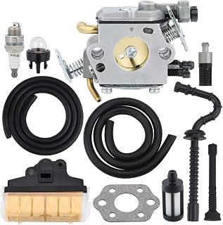 Hipa MS250 Carburetor for Sthil MS230 MS250C MS 230 MS 250 Chainsaw Carb Parts Replace 1123-120-0620 Zama C1Q-S92 with 1123-120-1651 Air Filter Tune Up Kit