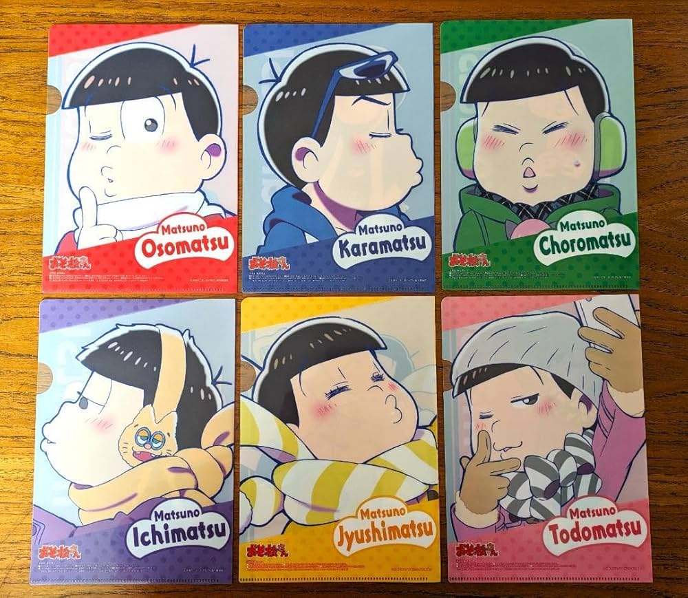 おそ松さん クリアファイル 約290枚 まとめ売り 大量売り おそ松さん クリアファイル 約290枚 まとめ売り 大量売り