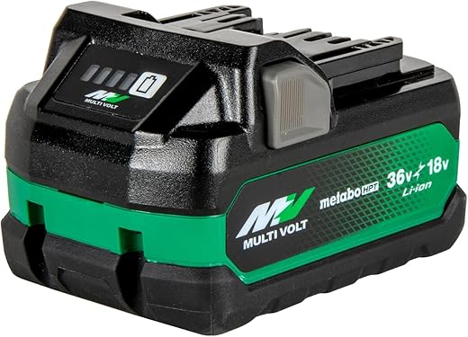 Batteries Metabo HPT 18V/36V MultiVolt Lithium Ion Battery, 5.0Ah/2.5Ah