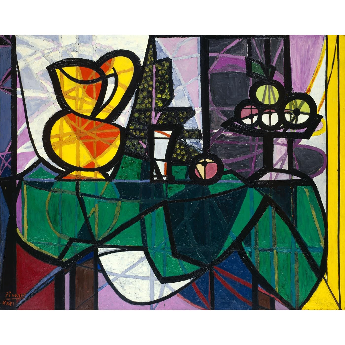 Boccale e fruiteria 1931 impression giclée pour mur sans relief - 2
