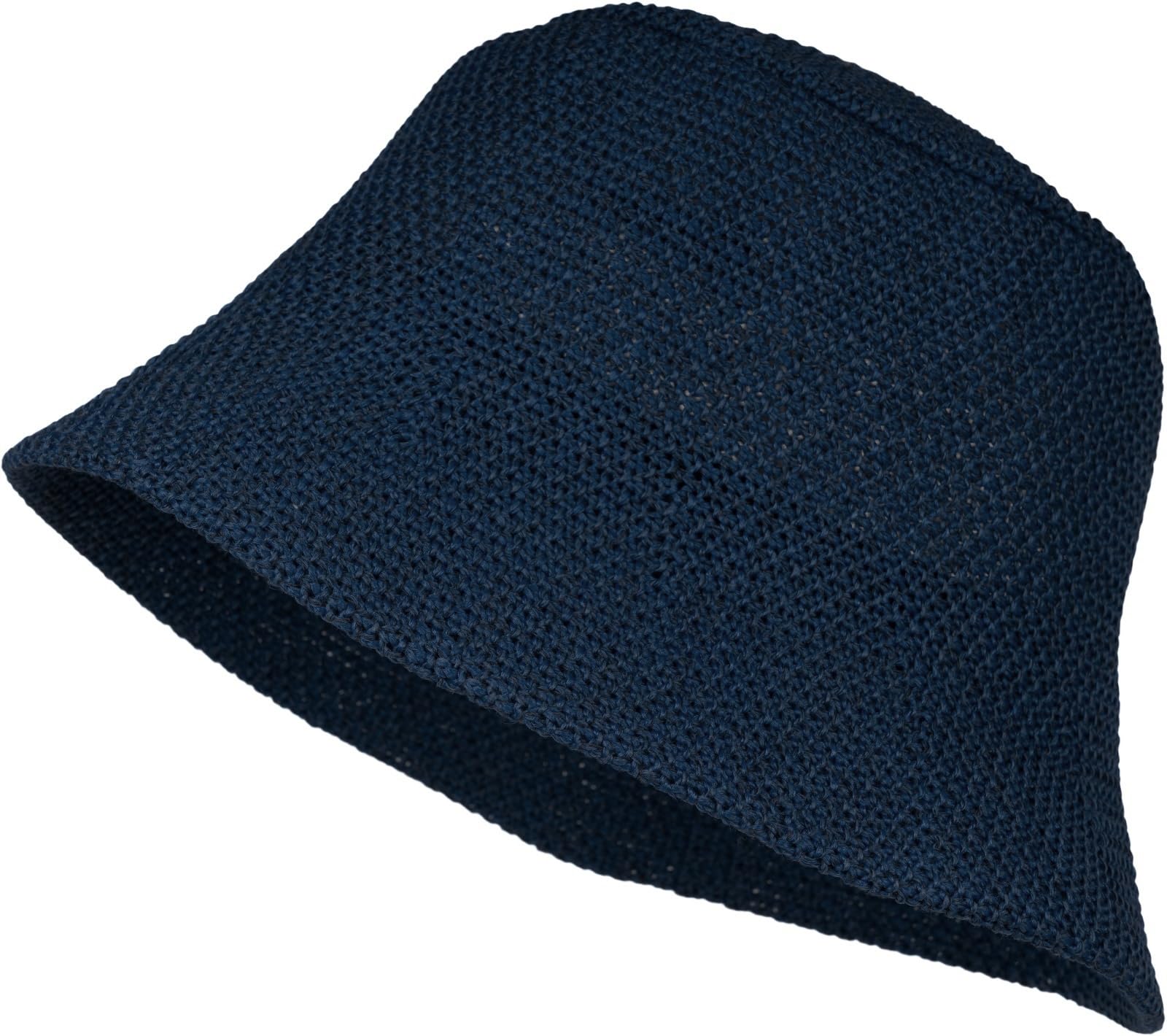 styleBREAKER Chapeau de Soleil pour Femmes en Papier Straw Pliable, Chapeau de pêcheur léger, Bucket Hat avec Bande Anti-Transpiration, Protection Solaire pour été, Plage et Loisirs