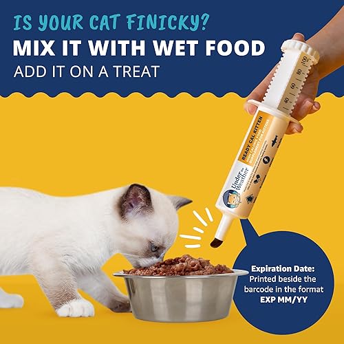 Vista 36 de Under The Weather Pet Cal listo para gatos de 100 cc Suplemento alto en calorías Ganador de peso para gatos y refuerzo alto en calorías 10