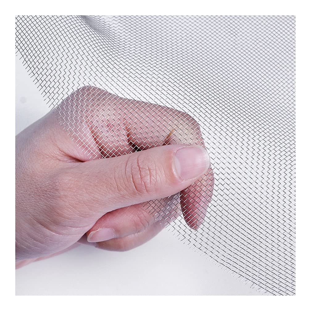 Malla De Acero Inoxidable 304, 8 Mesh/18 Mesh Filtro De Malla Metálica, por Ladrillos De Aire, Desagüe, Filtrar, Respiraderos, Malla De Roedores (Color : Silver-18 Mesh, Size : 1x6m)
