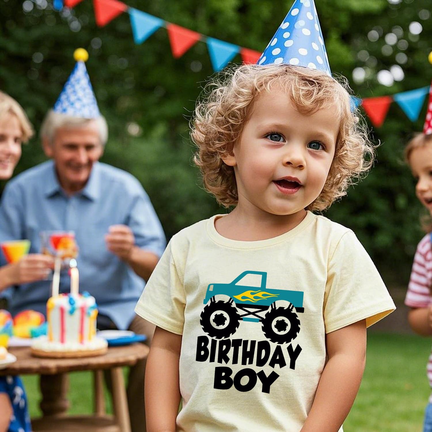 Birthday Boy T-Shirt Toddler Birthday Shirts Tees Little Kids Top Outfit Short Sleeve 2nd 3rd 4th 5th 6th 7th 8th - Image 2