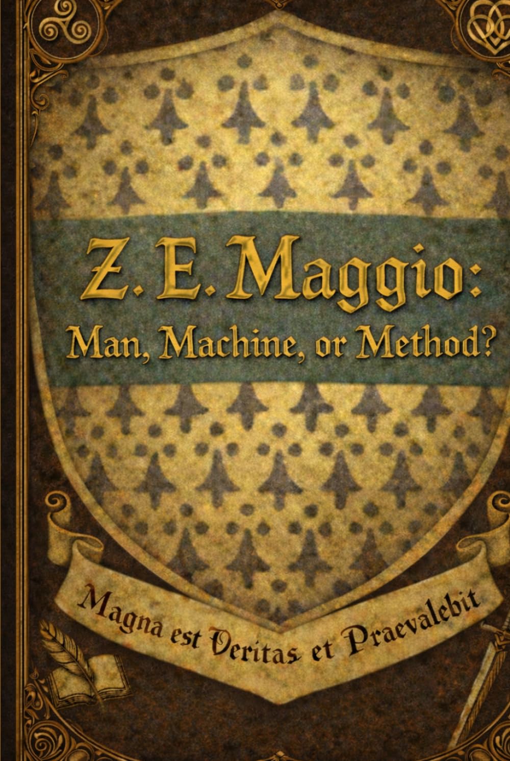 Z. E. Maggio: Man, Machine, or Method? (Zachary Garrett / Z. E. Maggio - A Human/ AI Synthesis)