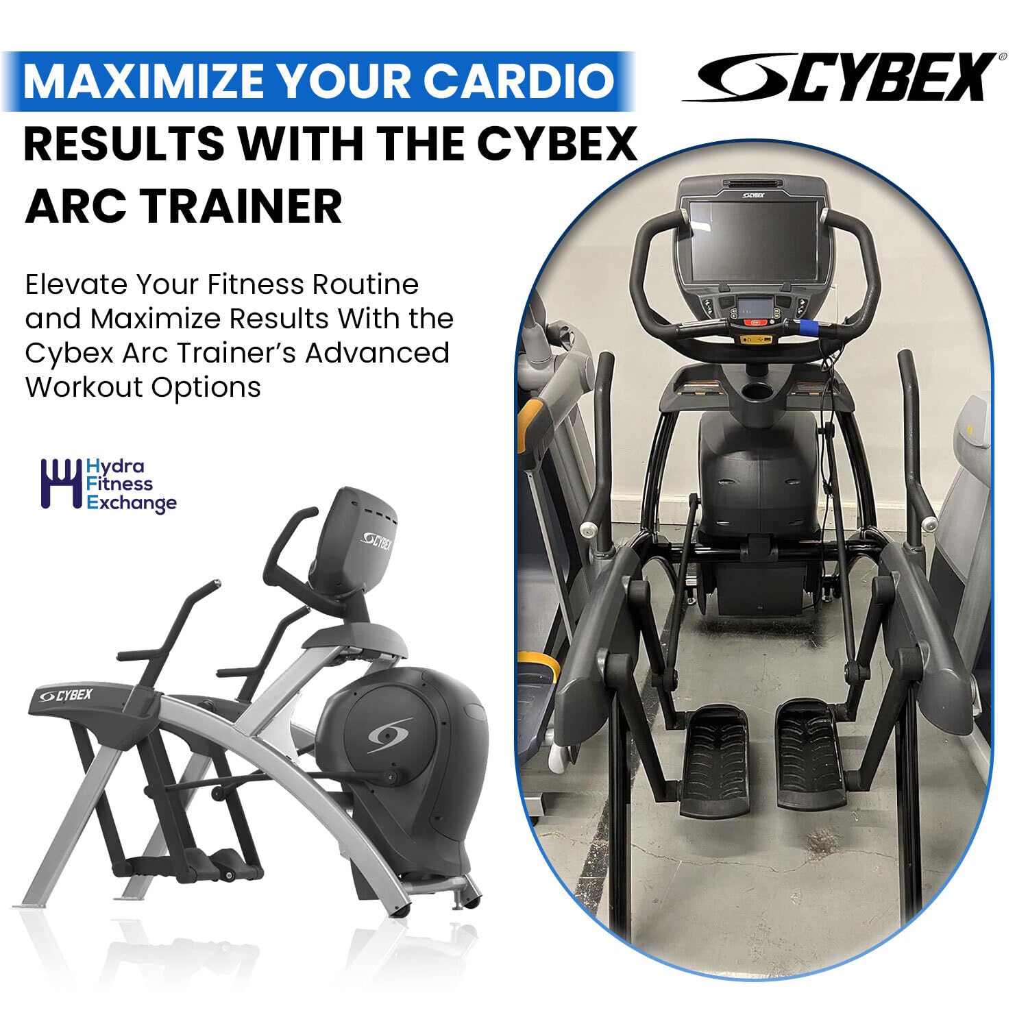 Cybex 772A Arc Trainer Elliptical for Home Gym : Sports & Outdoors