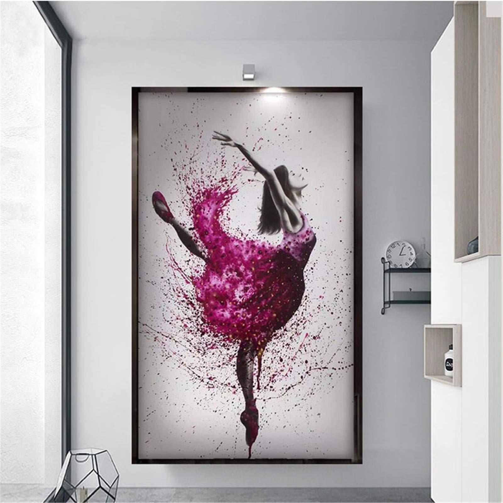 Diamant peinture complète kit grande taille pour créer un décor mural de salon calme