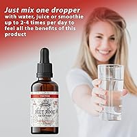 Vista 3 de Suplemento de raíz de remolacha – Absorción extra rápida de remolacha líquida – Extracto orgánico de tintura de raíz de remolacha, sin gluten, 2