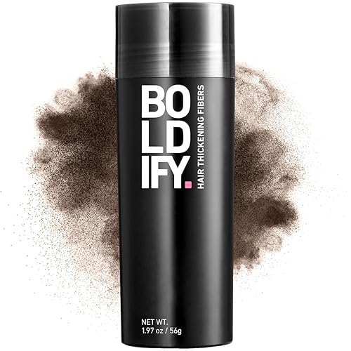 Miniatura 45 de BOLDIFY - Fibras de pelo para el cabello fino (gris), indetectables, botella de 2 onzas; oculta completamente la pérdida de cabello en 15 segundos