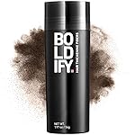 BOLDIFY Hair Fibers (56g) - Fill In Thinning and Fine Hair for an Instantly Fuller, Thicker Look - 14 Shades for Women & Men - Ash Brown