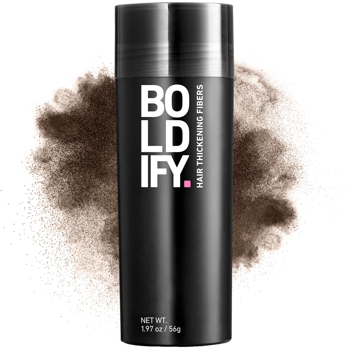 BOLDIFY Hair Fibres (56g) - Fill In Thinning and Fine Hair for an Instantly Fuller, Thicker Look - 14 Shades for Women and Men - Ash Brown