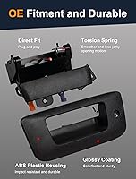 Vista 2 de Avsty Pestillo de manija de puerta trasera para Chevy Silverado GMC Sierra 1500 2500 3500 2008 2009 2010 2011 2012 2013 2014 Chevrolet Rear Gate