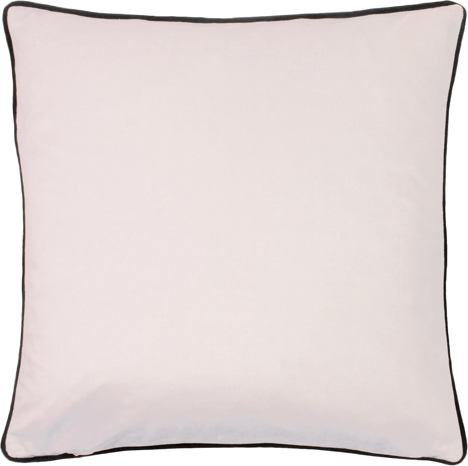 Paoletti Cheetah Velvet Cushion – Majestic Jungle Design with Piped Edge (Blush - 45 x 45cm)