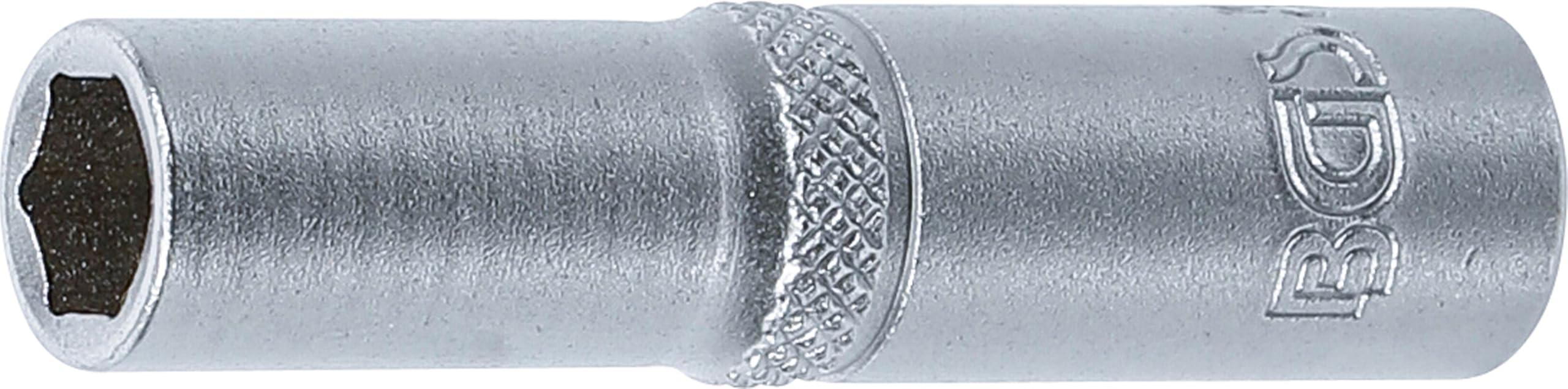 BGS 10507 | Socket, Hexagon, deep | 6.3 mm (1/4") Drive | 7 mm