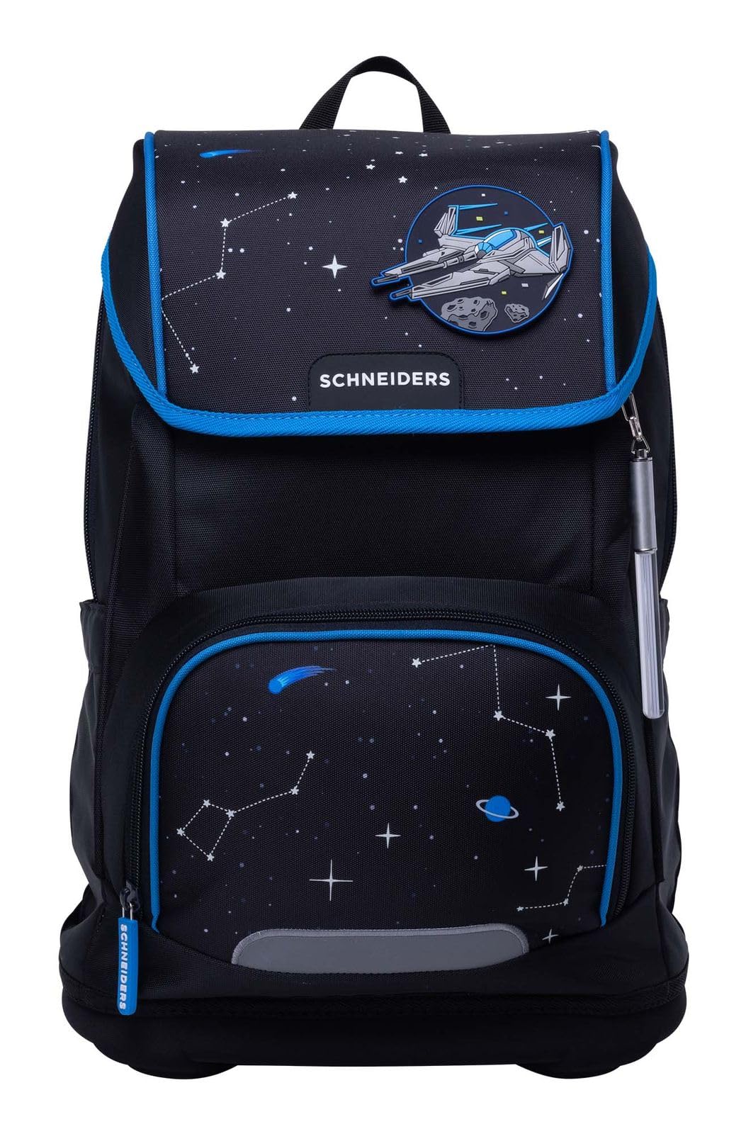 Schneiders Freizeitrucksack Ergoplus 2in1 Schulranzen Set 7-teilig 22L Space Quest schwarz